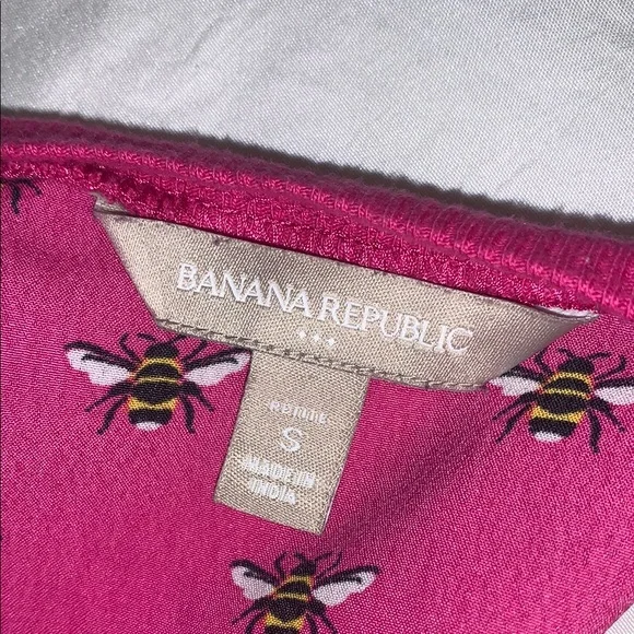 Banana Republic Fuchsia Patterned Tank Top - Picture 5 of 5